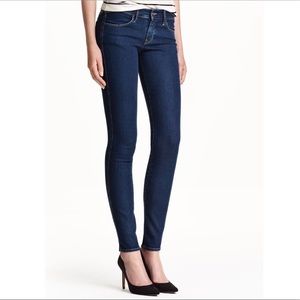 🌸Skinny Low Waist Dark Jeans